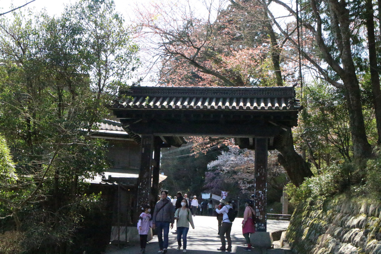 金峯山寺黒門の写真