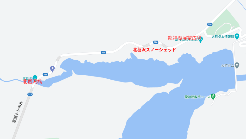 高瀬渓谷MAP２