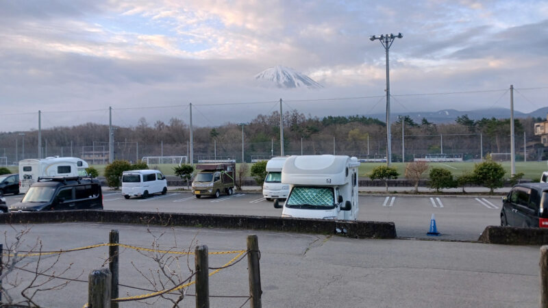 道の駅 なるさわと富士山