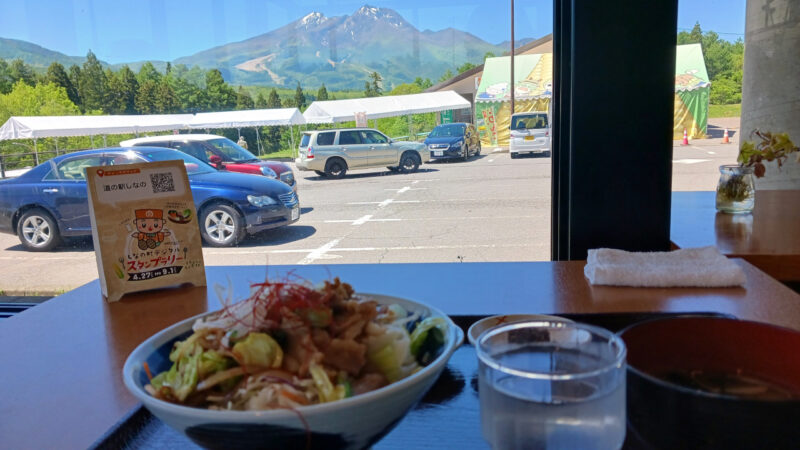 道の駅 しなので昼食