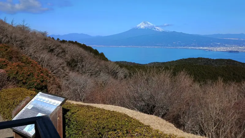 だるま山高原見晴台からの富士山