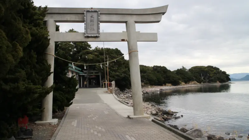 大瀬神社鳥居