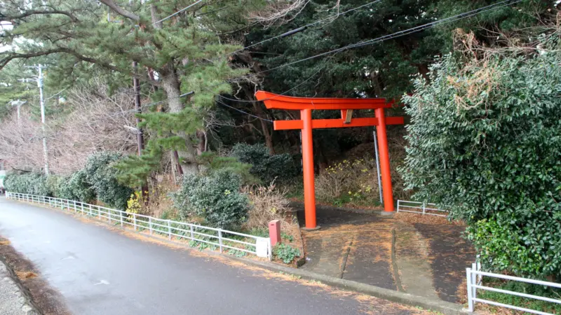 諸口神社鳥居