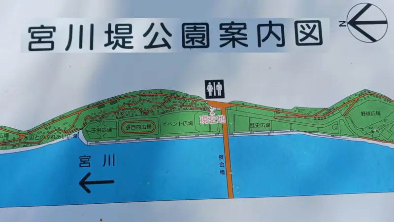 宮川堤MAP