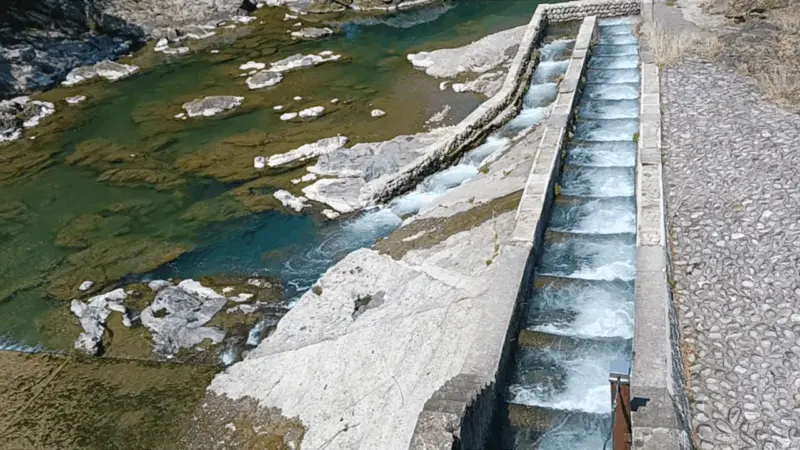 滝原ダム魚道