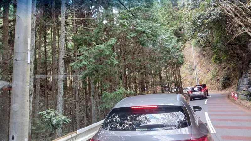 壺阪寺渋滞
