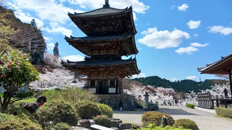 壺阪寺三重塔