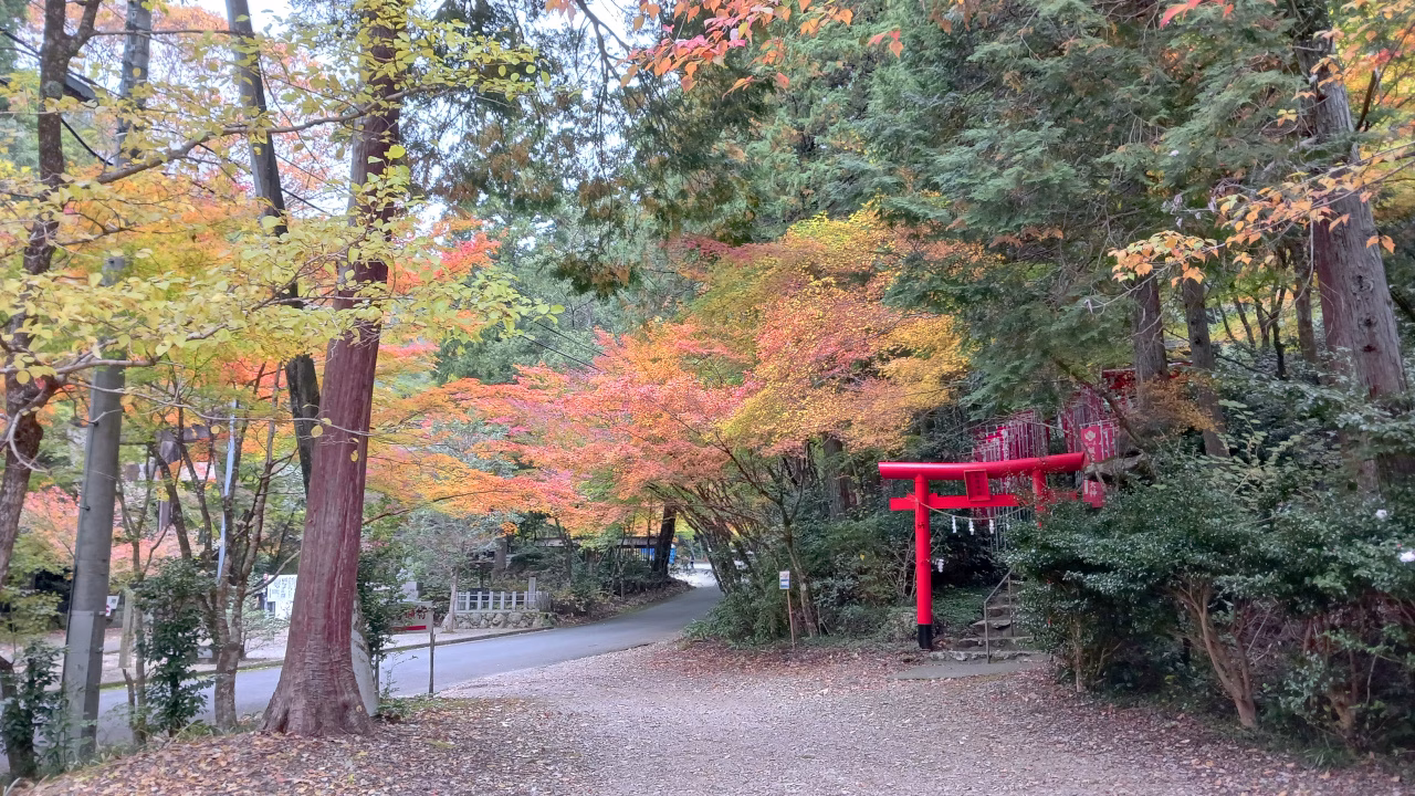 楓谷稲荷神社鳥居